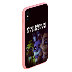 Чехол для iPhone XS Max матовый Five Nights At Freddy's - фото 2