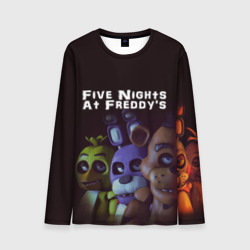 Мужской лонгслив 3D Five Nights At Freddy's