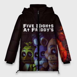 Женская зимняя куртка Oversize Five Nights At Freddy's