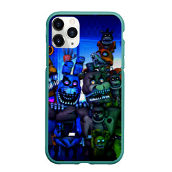 Чехол для iPhone 11 Pro Max матовый Five Nights At Freddy's