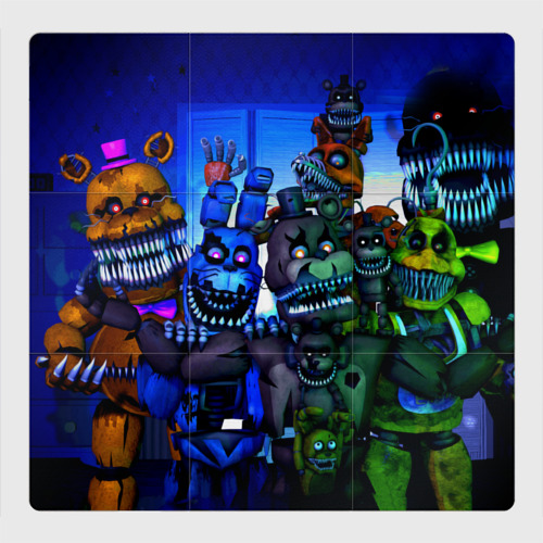 Магнитный плакат 3Х3 Five Nights At Freddy's