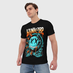 Мужская футболка 3D Blink 182 - фото 2