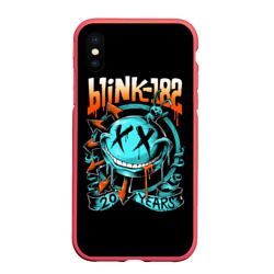 Чехол для iPhone XS Max матовый Blink 182