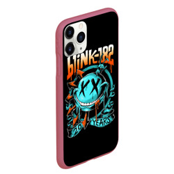 Чехол для iPhone 11 Pro Max матовый Blink 182 - фото 2