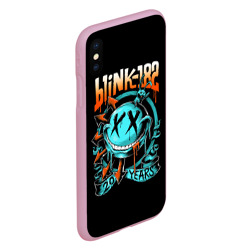 Чехол для iPhone XS Max матовый Blink 182 - фото 2