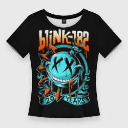 Женская футболка 3D Slim Blink 182