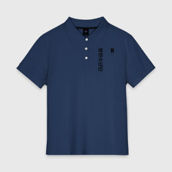 Женское поло хлопок BTS