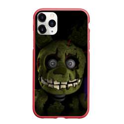 Чехол для iPhone 11 Pro Max матовый Five Nights At Freddy's Спрингтрап