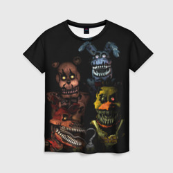 Женская футболка 3D Five Nights At Freddy's