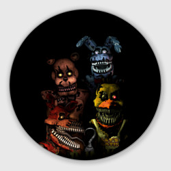 Круглый коврик для мышки Five Nights At Freddy's