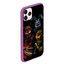 Чехол для iPhone 11 Pro Max матовый Five Nights At Freddy's - фото 2