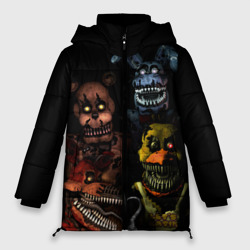 Женская зимняя куртка Oversize Five Nights At Freddy's