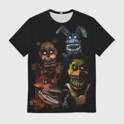 Мужская футболка 3D Five Nights At Freddy's