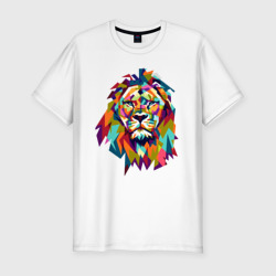 Мужская футболка хлопок Slim Lion