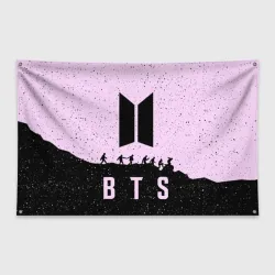 Флаг-баннер Рюкзак BTS БТС