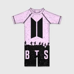 Детский купальный костюм 3D Рюкзак BTS БТС