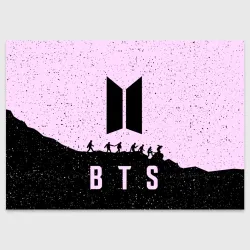 Поздравительная открытка Рюкзак BTS БТС