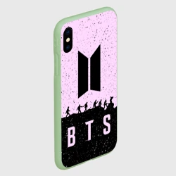 Чехол для iPhone XS Max матовый Рюкзак BTS БТС - фото 2