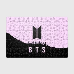 Головоломка Пазл магнитный 126 элементов Рюкзак BTS БТС