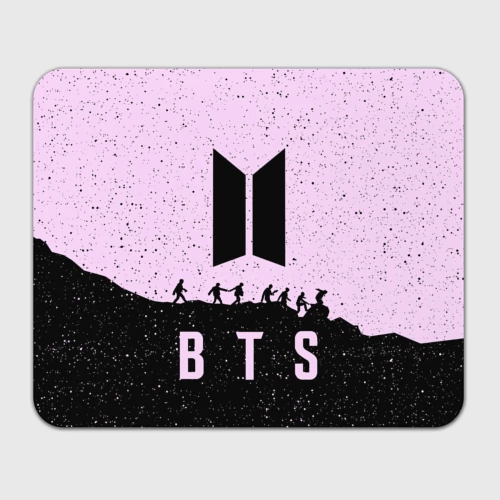 Прямоугольный коврик для мышки Рюкзак BTS БТС