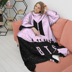 Плед с рукавами Рюкзак BTS БТС - фото 2