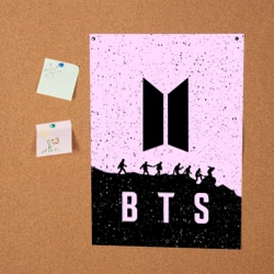 Постер Рюкзак BTS БТС - фото 2