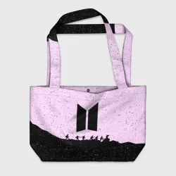 Пляжная сумка 3D BTS