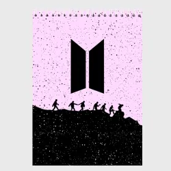 Скетчбук BTS