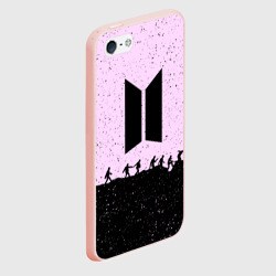 Чехол для iPhone 5/5S матовый BTS - фото 2