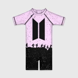 Детский купальный костюм 3D BTS