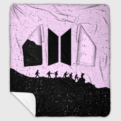 Плед с рукавами BTS