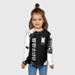 Детский лонгслив 3D BTS - фото 2