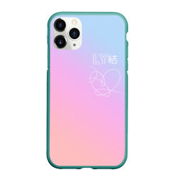 Чехол для iPhone 11 Pro Max матовый BTS love yourself