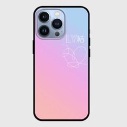 Чехол для iPhone 13 Pro BTS love yourself