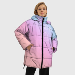 Женская зимняя куртка Oversize BTS love yourself - фото 2