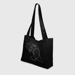 Пляжная сумка 3D BTS love yourself БТС - фото 2