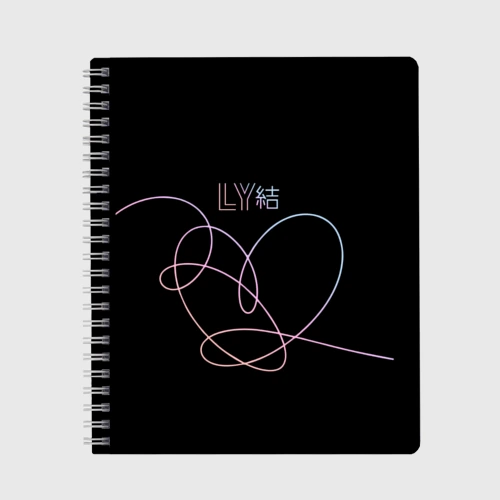 Тетрадь BTS love yourself БТС