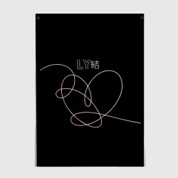 Постер BTS love yourself БТС