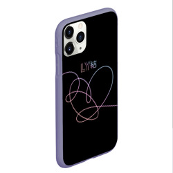 Чехол для iPhone 11 Pro Max матовый BTS love yourself БТС - фото 2