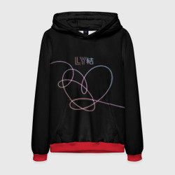 Мужская толстовка 3D BTS love yourself БТС