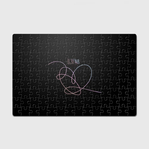 Головоломка Пазл магнитный 126 элементов BTS love yourself БТС