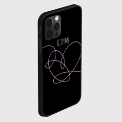 Чехол для iPhone 12 Pro Max BTS love yourself БТС - фото 2