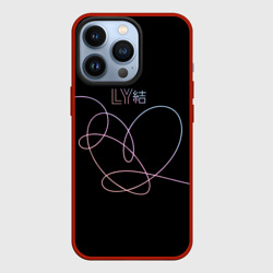 Чехол для iPhone 13 Pro BTS love yourself БТС