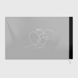 Флаг 3D BTS love yourself БТС - фото 2