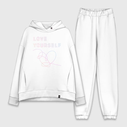 Женский костюм хлопок Oversize BTS love yourself