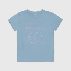 Детская футболка хлопок BTS love yourself