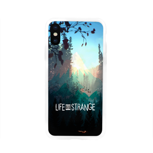 Чехол для Apple iPhone X силиконовый глянцевый Life is Strange Фото 01 Чехол для Apple iPhone X силиконовый глянцевый Life is Strange Фото 01