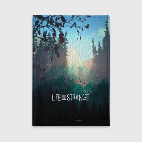 Обложка для автодокументов Life is Strange, цвет красный
