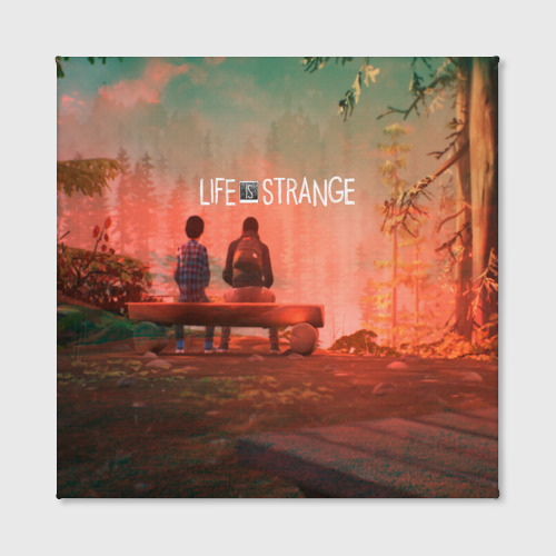 Холст квадратный Life is Strange, цвет 3D печать - фото 2