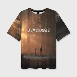 Женская футболка oversize 3D Life is Strange